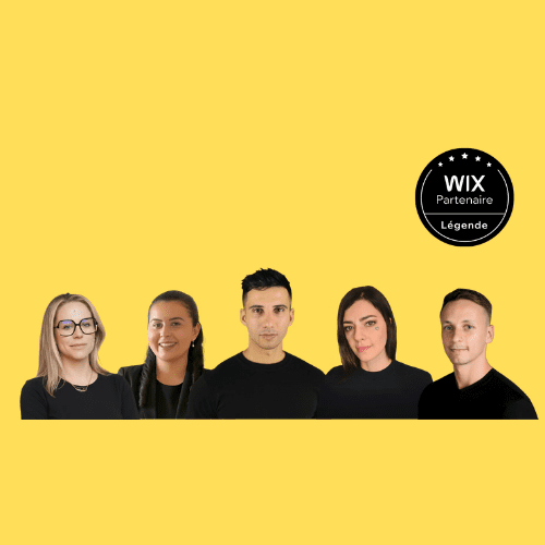 Équipe de l'agence Wix Bruxelloise